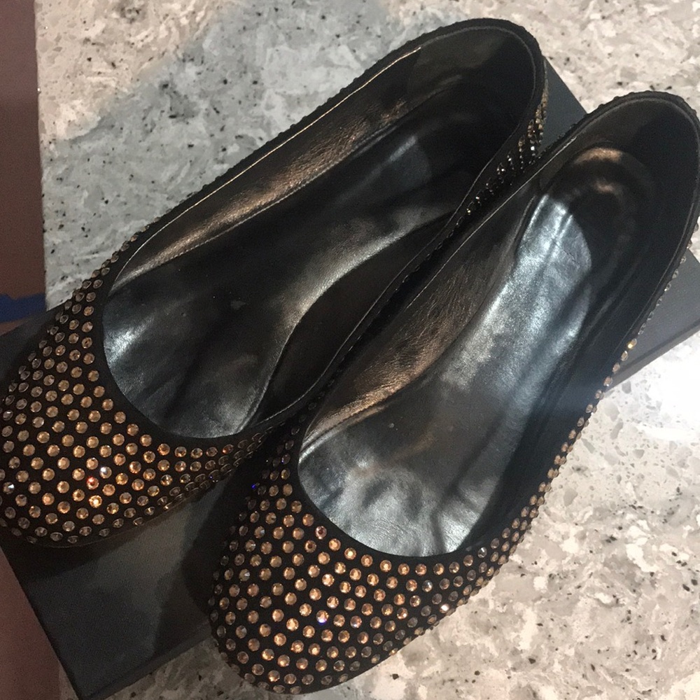 Giuseppe Zanotti Design crystal embellished flats - Picture 4 of 8